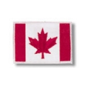 Canadian Flag Patch - White Trimmed